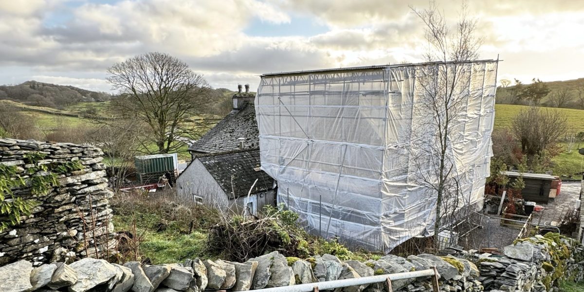 Builders in the South Lakes in Action On Site