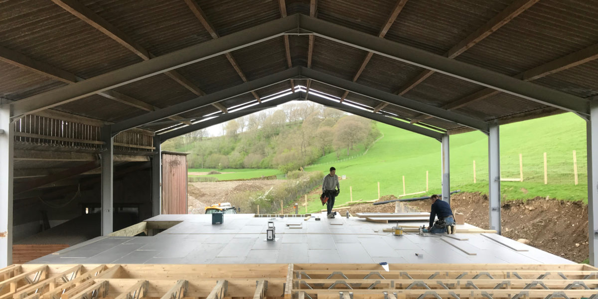 Roj House Kendal Builders Spring Howe Barn Conversion Under Construction